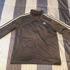 💨 GREY ADIDAS JACKET 💨